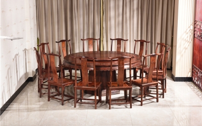 1米78素面圓臺配官帽椅