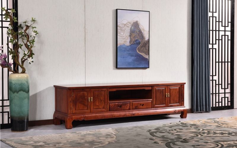 2米國(guó)色天香四門兩抽電視柜